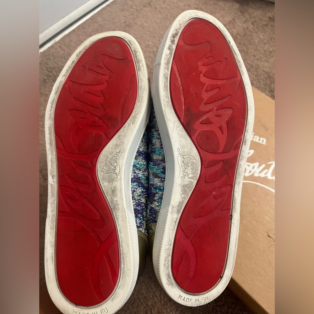 Christian Louboutin authentic sneakers for women size 36 sparkly look - Picture 7 of 7